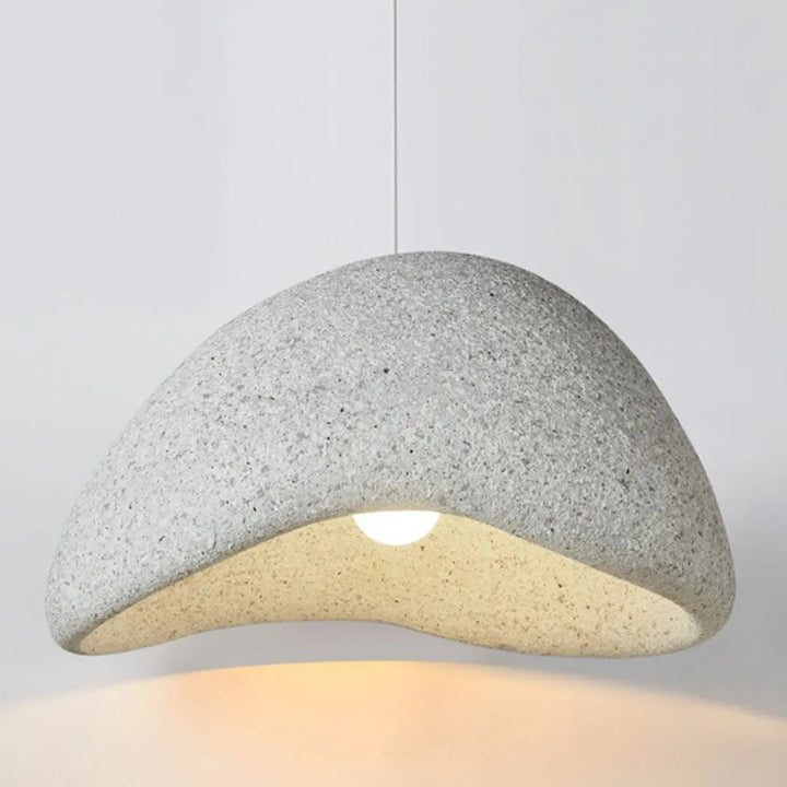 Wabi-Sabi Resin Pendant Light