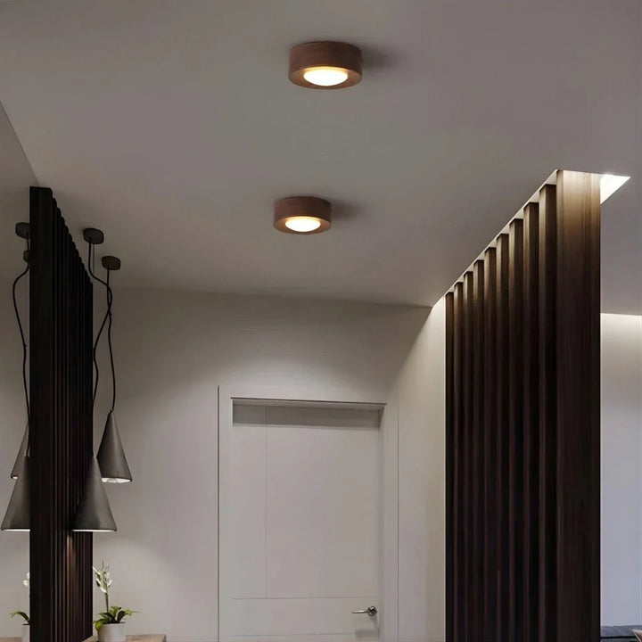 Wood Ceiling Spotlight - View 2