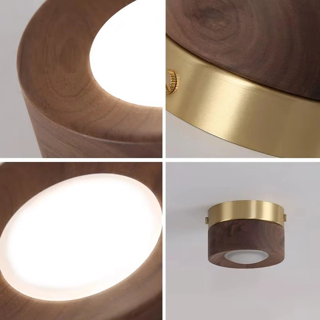 Wood Ceiling Spotlight - View 4