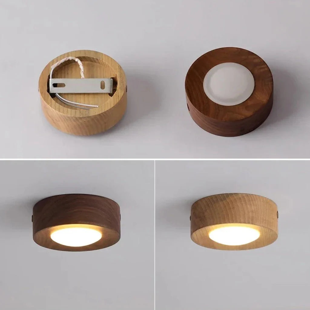 Wood Ceiling Spotlight - View 5