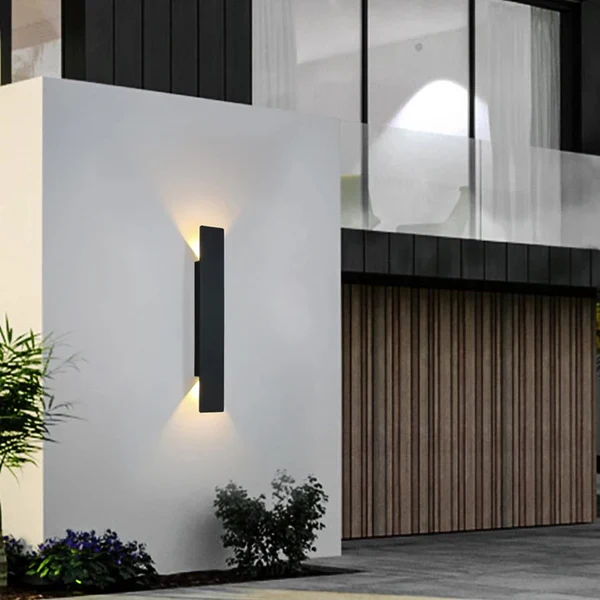 Waterproof LED Strip Wall Lamp - Modern Outdoor Lighting Fixture in Multiple Sizes 4