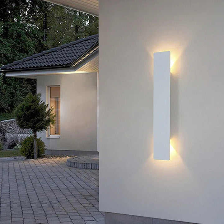 Waterproof LED Strip Wall Lamp - Modern Outdoor Lighting Fixture in Multiple Sizes 7