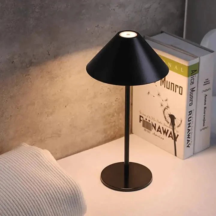 Wireless Minimalist Table Lamp with Touch Control - Weatherproof Cordless Indoor and Outdoor Lighting 4