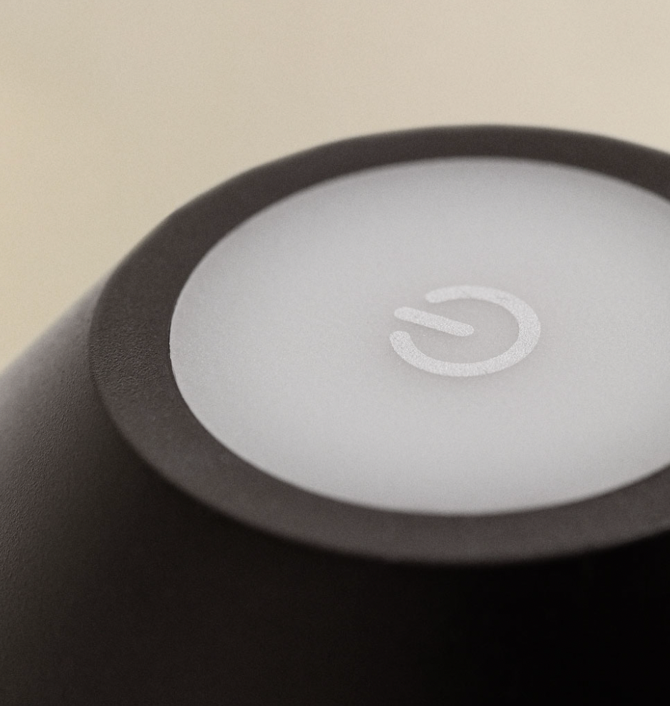 Wireless Minimalist Table Lamp with Touch Control - Weatherproof Cordless Indoor and Outdoor Lighting 5