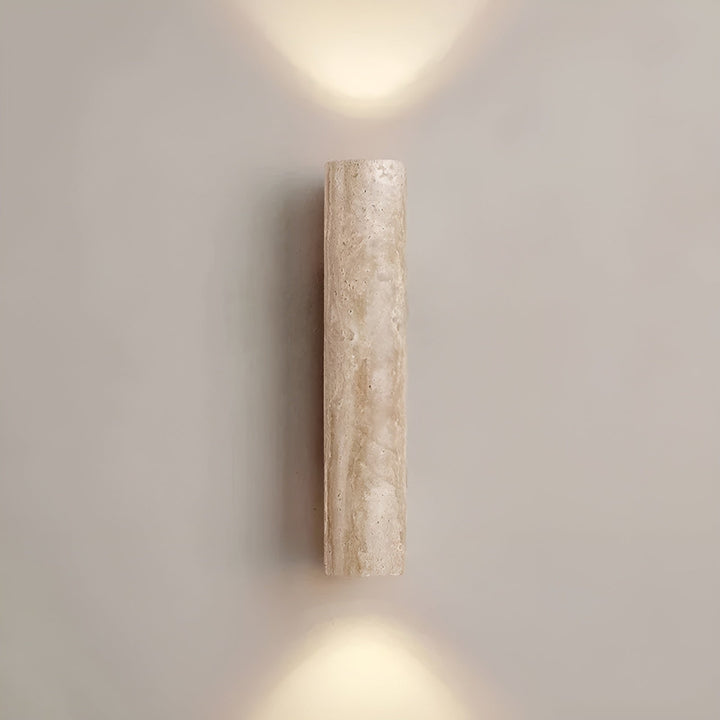 Travertine Up and Down Wall Light - View 4